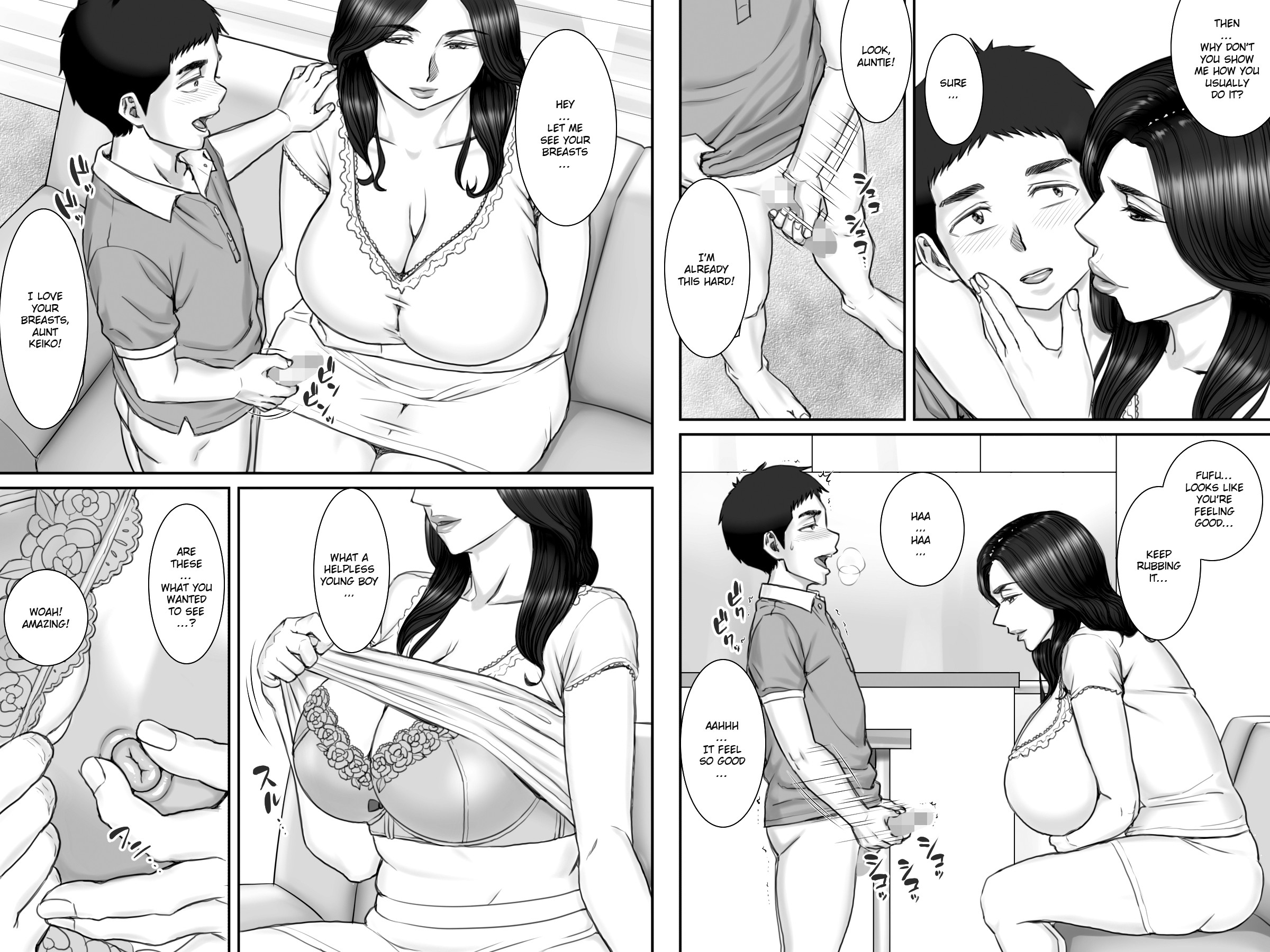 Hentai Manga Comic-A Summer Vacation In Which I Have Nonstop Sex With My Aunt-Read-72